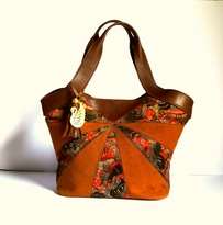 Tas Jinjing AMBARWATI PATCHWORK TENUN - Tenun Bedog Tuban