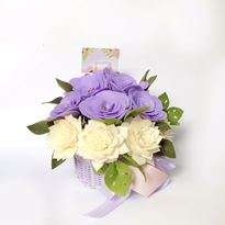 Bunga Flanel Pop in Purple
