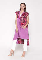 Naomi Outer Tenun - Purple