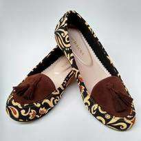 Batik Coklat Emas