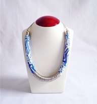 Kalung Big Cocoon Biru