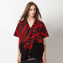 Alicia Parang Blouse - Red