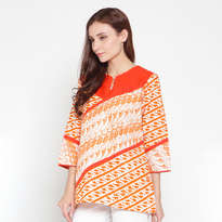 Ayesha List Top - Orange