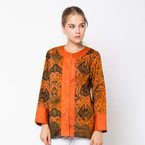 Dobka Lis Blouse - Orange