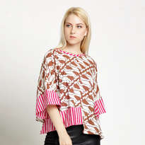 Nafeea Top - Brown