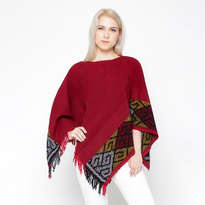 Triangel Tenun Top - Red