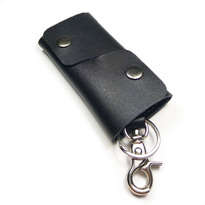 dompet stnk kulit asli sapi handmade model trifold warna hitam