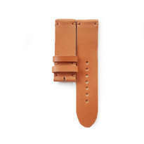 Tali Jam Kulit Asli Handmade Warna Tan Size 22 mm (Leather Strap)